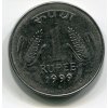 INDIE. 1 rupee 1999, tečka.