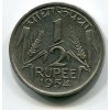 INDIE. 1/2 rupee 1954, b.zn.