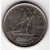 KANADA. 10 cents 2007 P. KM-492.