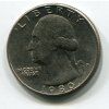 USA. 1/4 dollar 1980/P.