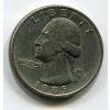 USA. 1/4 dollar 1985/P.