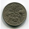 VELKÁ BRITÁNIE. 6 pence 1965.