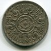 VELKÁ BRITÁNIE. 2 shillings 1960.