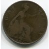 VELKÁ BRITÁNIE. 1 penny 1907. KM-794.2