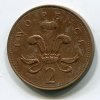VELKÁ BRITÁNIE. 2 pence 1997.