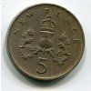 VELKÁ BRITÁNIE. 5 pence 1979.