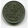 VELKÁ BRITÁNIE. 6 pence 1947.