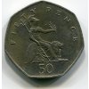Velká Británie. 50 pence 1997.