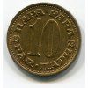 JUGOSLÁVIE. 10 para 1973.
