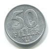 MAĎARSKO. 50 fillér 1968.