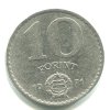 MAĎARSKO. 10 forint 1971.