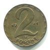 MAĎARSKO. 2 forint 1971.