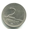 MAĎARSKO. 2 forint 1993.