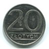 POLSKO. 20 złotych 1986.