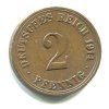 NĚMECKO. 2 Pfennig 1914/A.