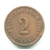 NĚMECKO. 2 Pfennig 1914/J.
