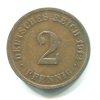 NĚMECKO. 2 Pfennig 1912/D.