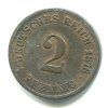 NĚMECKO. 2 Pfennig 1876/C.