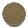 NĚMECKO. 2 Pfennig 1876/D.