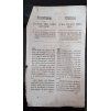 1819.04.30.  Nařízení čes.zem. Gubernium o pokutách pro obchodníky, kteří pokoutně obchodují.