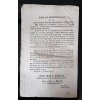 1819.12.02.  Cirkulář čes. zem. Gubernia o pravidlech přiřešení sporných manželských záležitostech (rozvod od stolu a od lože).