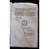 1820.08.27.  Císařský patent o tom, jak by se rozličné zemské dluhy bývalého království Vlaského vyzkoumali a zapravili.