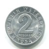 RAKOUSKO. 2 Groschen 1954.