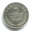 RAKOUSKO. 5 Schilling 1961. Ag. KM-2889