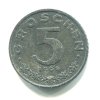 RAKOUSKO. 5 Groschen 1961.