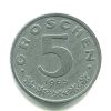 RAKOUSKO. 5 Groschen 1965.