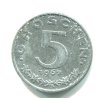 RAKOUSKO. 5 Groschen 1967. KM-2875