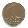 RAKOUSKO. 1 Groschen 1929.