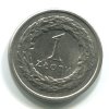 POLSKO. 1 złoty 1995.