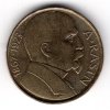 ČESKOSLOVENSKO. 10 korun 1992. Rašín.