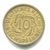 NĚMECKO. 10 Reichspfennig 1925/A.