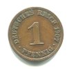 NĚMECKO. 1 Pfennig 1907/A.