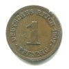 NĚMECKO. 1 Pfennig 1907/D.