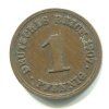 NĚMECKO. 1 Pfennig 1907/D.