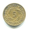 NĚMECKO. 5 Reichspfennig 1935/A.