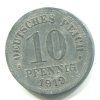 NĚMECKO. 10 Pfennig 1919.