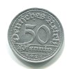 NĚMECKO. 50 Pfennig 1921/E.