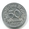 NĚMECKO. 50 Pfennig 1922/D.