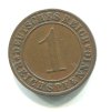 NĚMECKO. 1 Reichspfennig 1930/A.