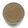 NĚMECKO. 1 Reichspfennig 1934/A. KM-37