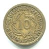 NĚMECKO. 10 Rentenpfennig 1923/A.