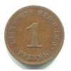 NĚMECKO. 1 Pfennig 1900/A.