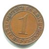 NĚMECKO. 1 Reichspfennig 1925/A.