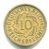 NĚMECKO. 10 Reichspfennig 1931/A.