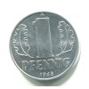 NDR. 1 Pfennig 1968.