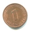 NĚMECKO. 1 Pfennig 1974/D.